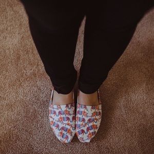 Rhino colorful print - Toms